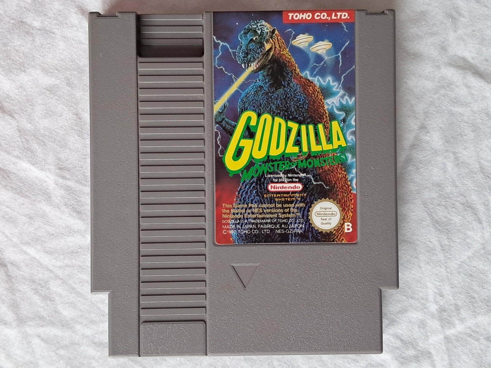 Godzilla: Monster of Monsters - Nintendo NES, Spelcomputers en Games, Avontuur en Actie, Gebruikt, 1 speler, Eén computer