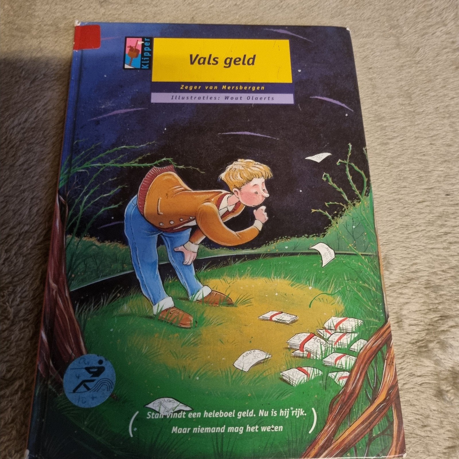 Vals geld - Zeger van Mersbergen (AVI 4), Ophalen of Verzenden, Gelezen, Zeger van Mersbergen, Fictie algemeen