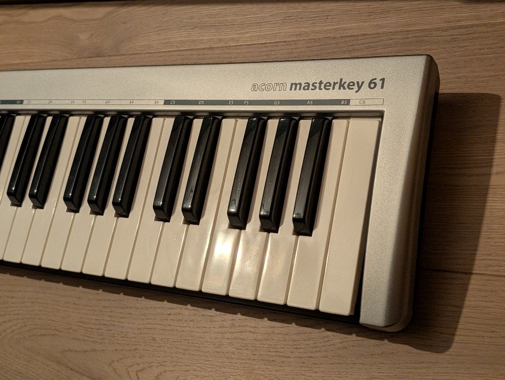 Acorn Masterkey 61 USB MIDI Controller Keyboard, Muziek en Instrumenten, Ophalen, Zo goed als nieuw