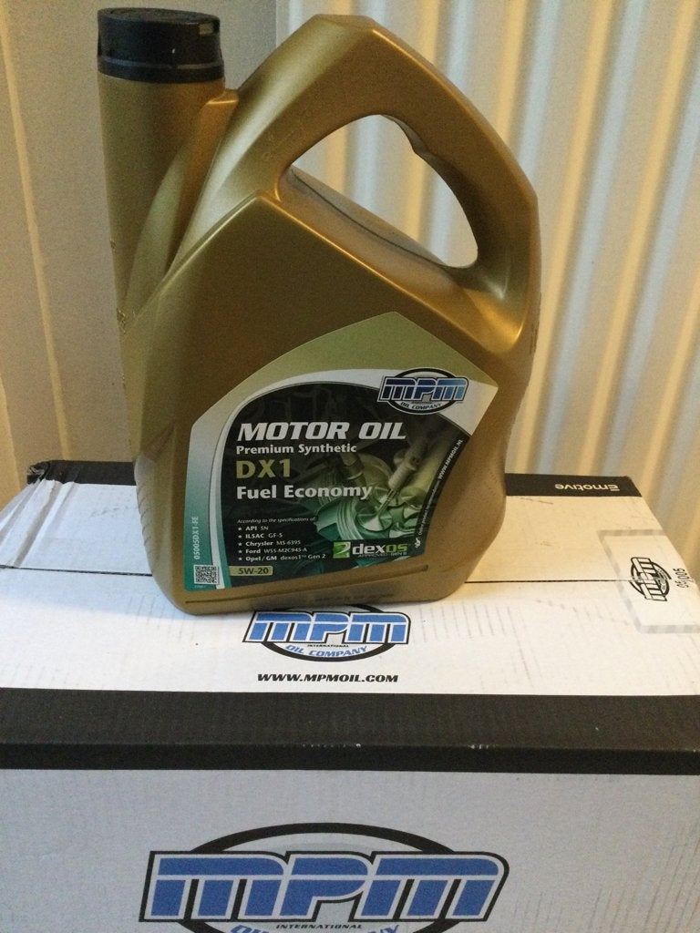 MPM olie 5W20 5 liter, Ophalen