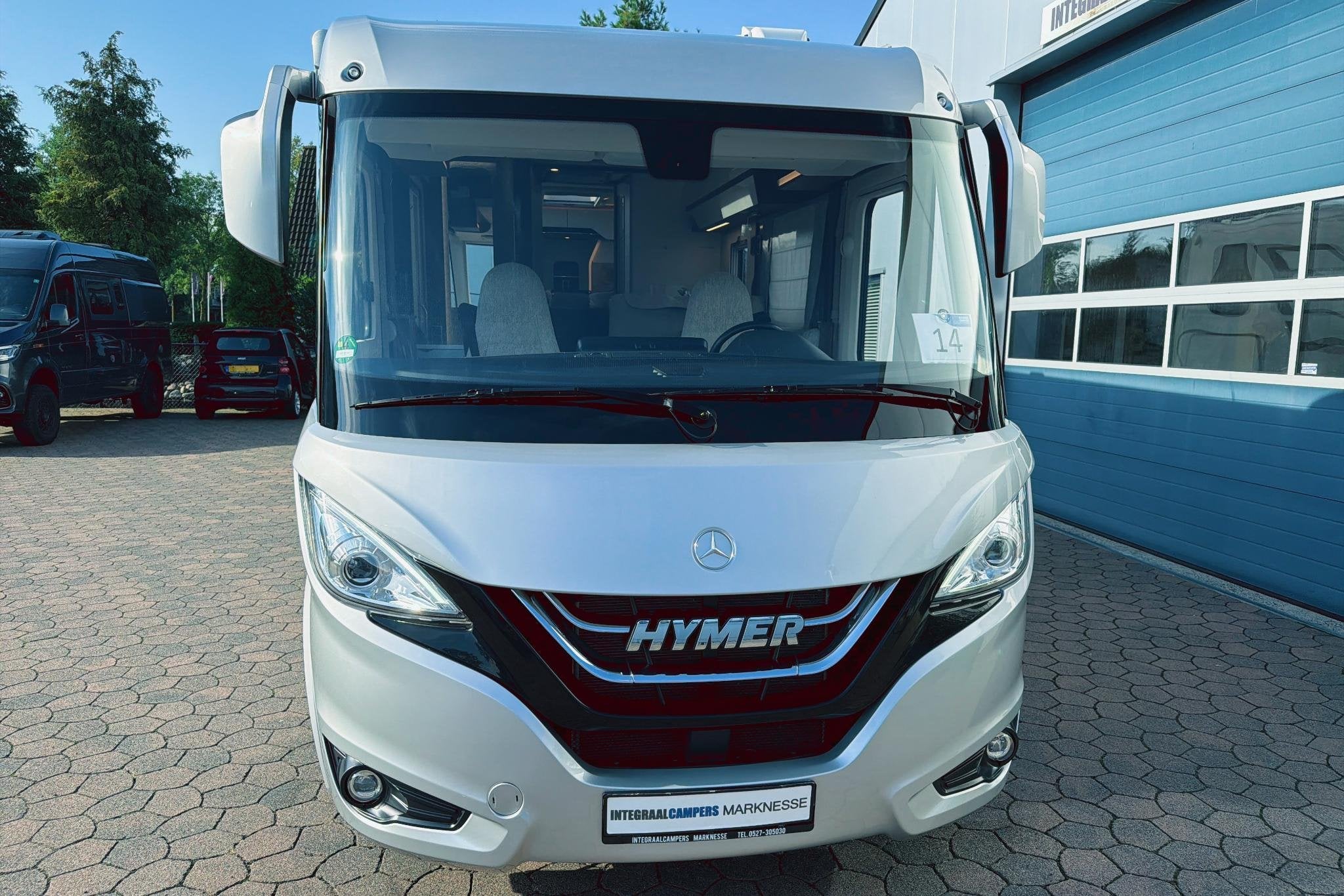 Hymer BML-I 780 | Levelsysteem | Lithium | Airco | Trekhaak, Caravans en Kamperen, 7 tot 8 meter, Bedrijf, Diesel, Hymer