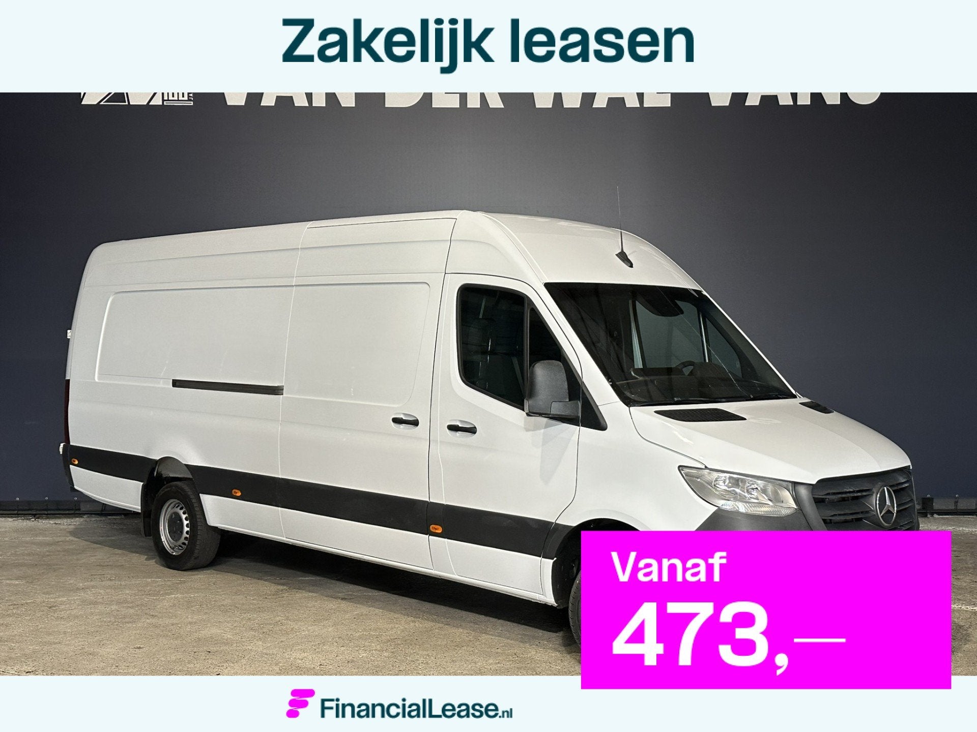Mercedes-Benz Sprinter 317 CDI 170pk L4H2 Euro6 Airco | 360, Dealer onderhouden, Gebruikt, 4 cilinders, 2000 kg
