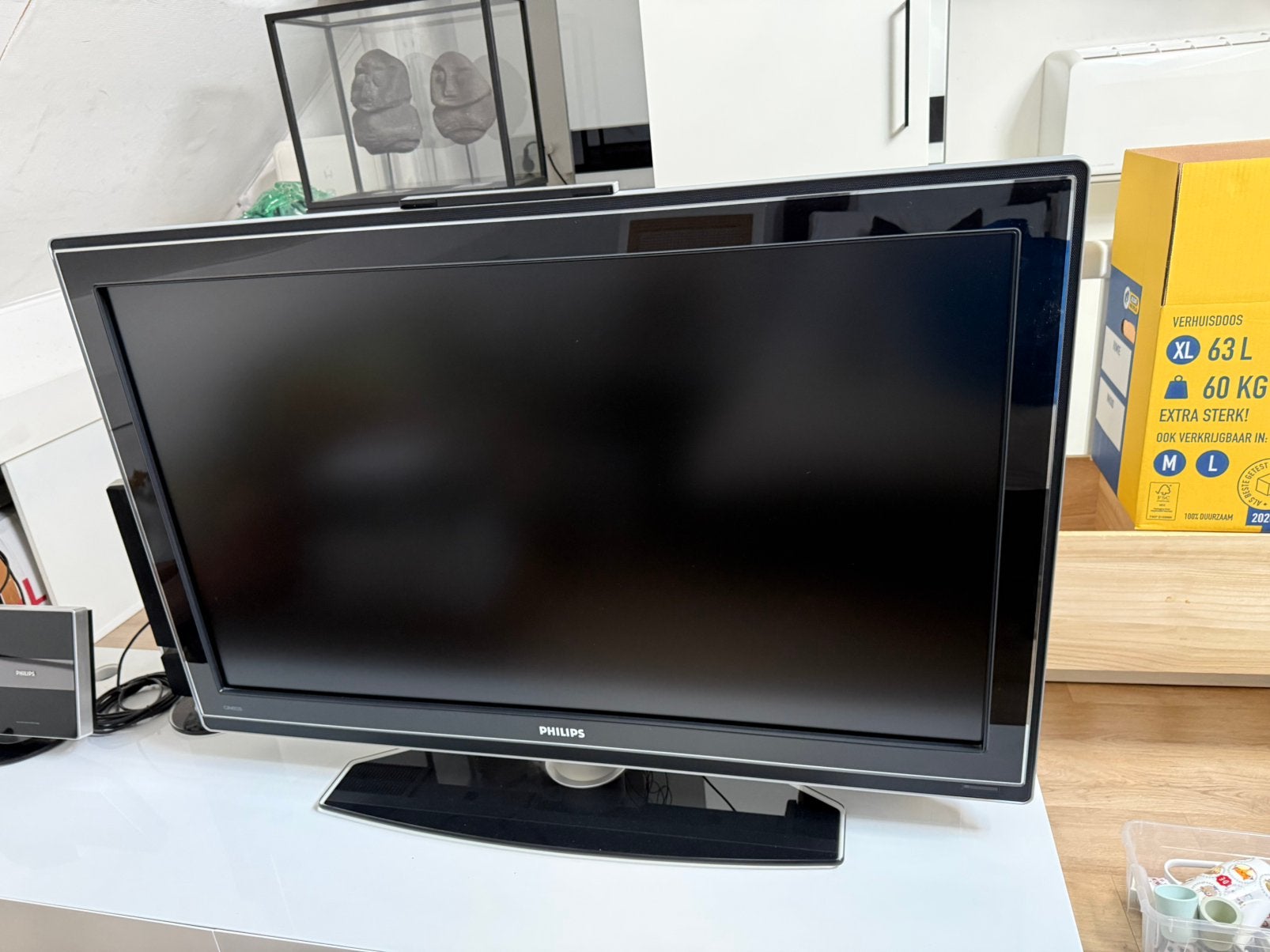 Philips 47 inch Full HD TV met Ambilight – 47PFL9632D/10, Audio, Tv en Foto, Televisies, Ophalen, Philips, 50 Hz, Zo goed als nieuw