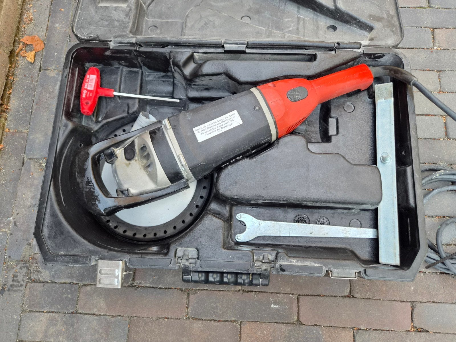FLEX LD 3206 C Betonschuurmachine nieuwstaat, Ophalen of Verzenden, Gebruikt, 1000 watt of meer, Overige typen