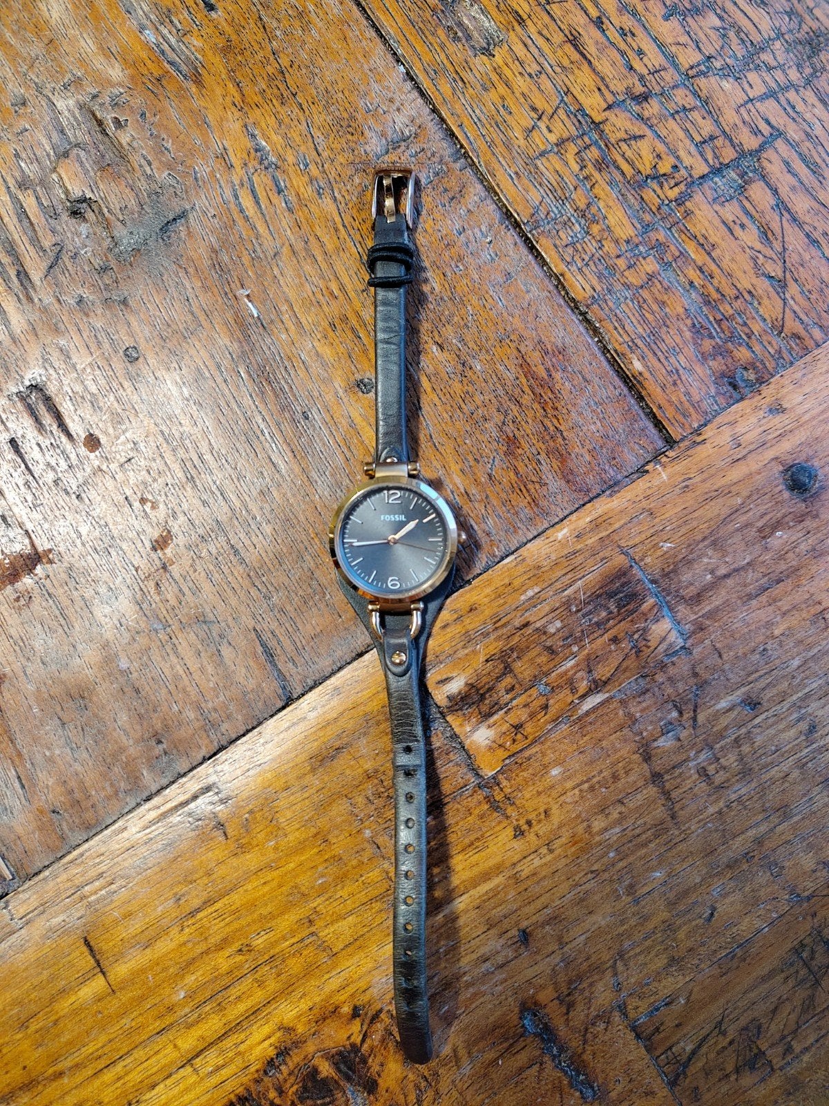 Fossil dameshorloge ES3077, Ophalen, Staal, Fossil, Polshorloge