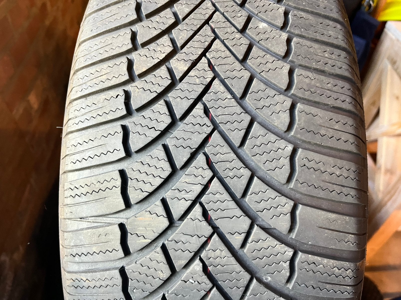 4 winterbanden 235/55 R19, Gebruikt, Winterbanden, 235 mm, Band(en)
