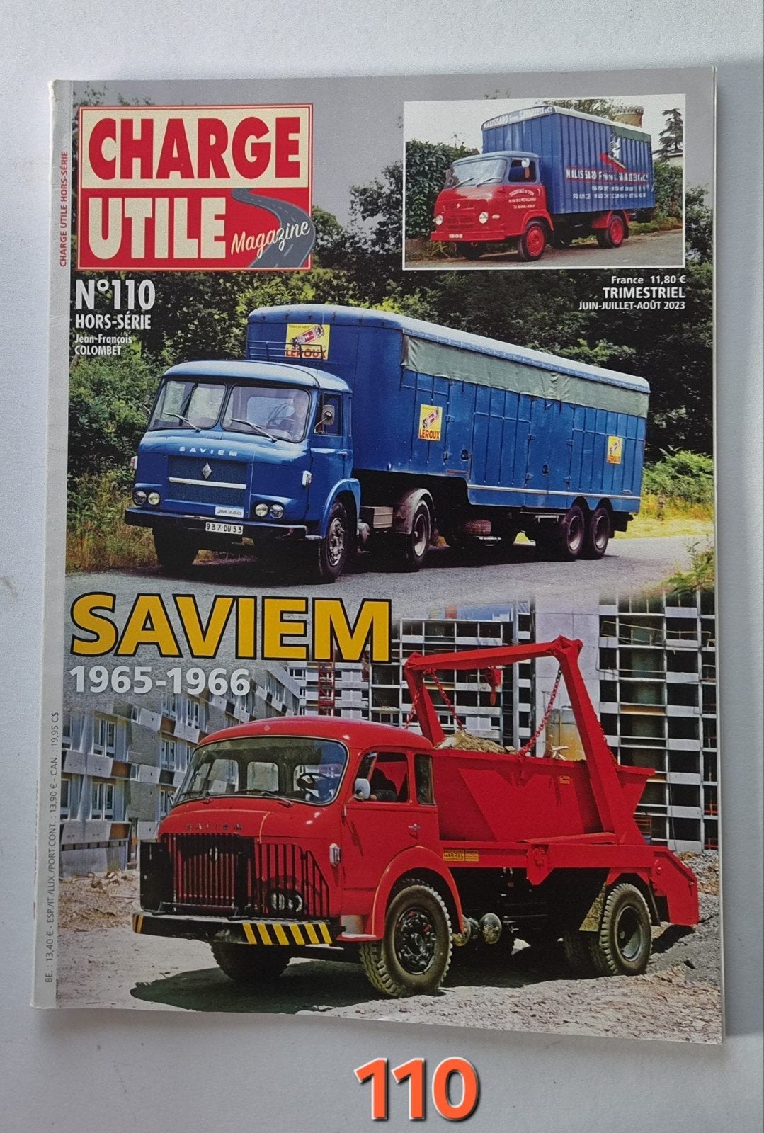 Charge Utile Hors-Série nr 110 - Saviem 1965-1966, Ophalen of Verzenden, Zo goed als nieuw, Overige typen