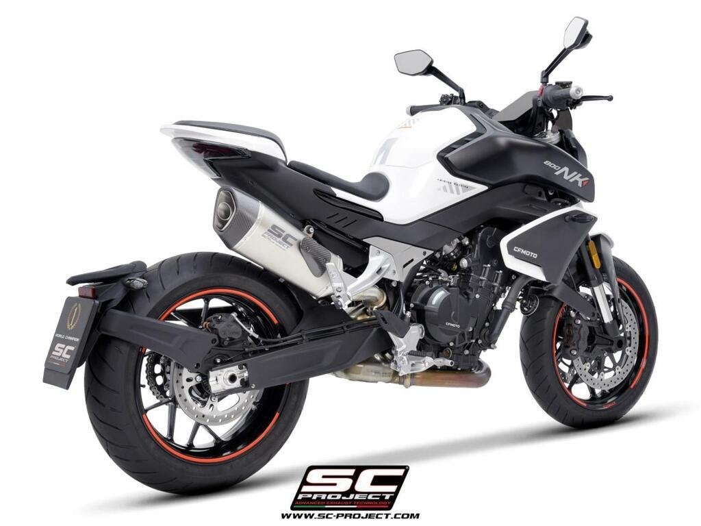 SC-Project SC1-R Titanium CFMOTO 800NK uitlaat, Nieuw, Ophalen of Verzenden