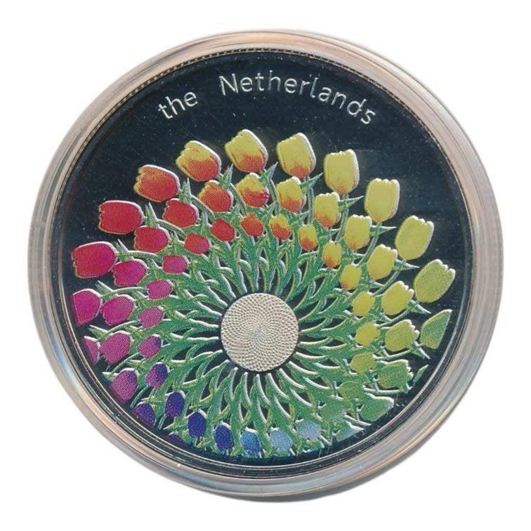 Nederland KNM World Money Fair 2018 Guest of Honor Penning, Ophalen of Verzenden, Koningin Beatrix, Overige waardes, Losse munt