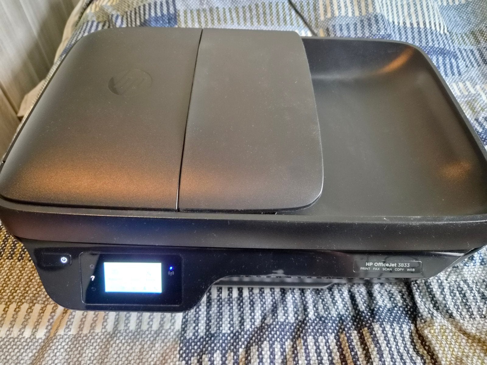 HP OfficeJet 3833 All-in-One Printer - Draadloos & Fax, Computers en Software, Printers, Gebruikt, All-in-one, Inkjetprinter, Faxen