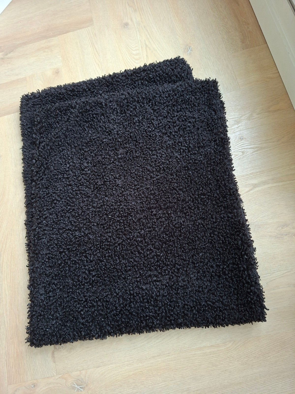 Zwart Fluffy gevoerd Plaid, Huis en Inrichting, Woonaccessoires | Plaids en Woondekens, Ophalen of Verzenden