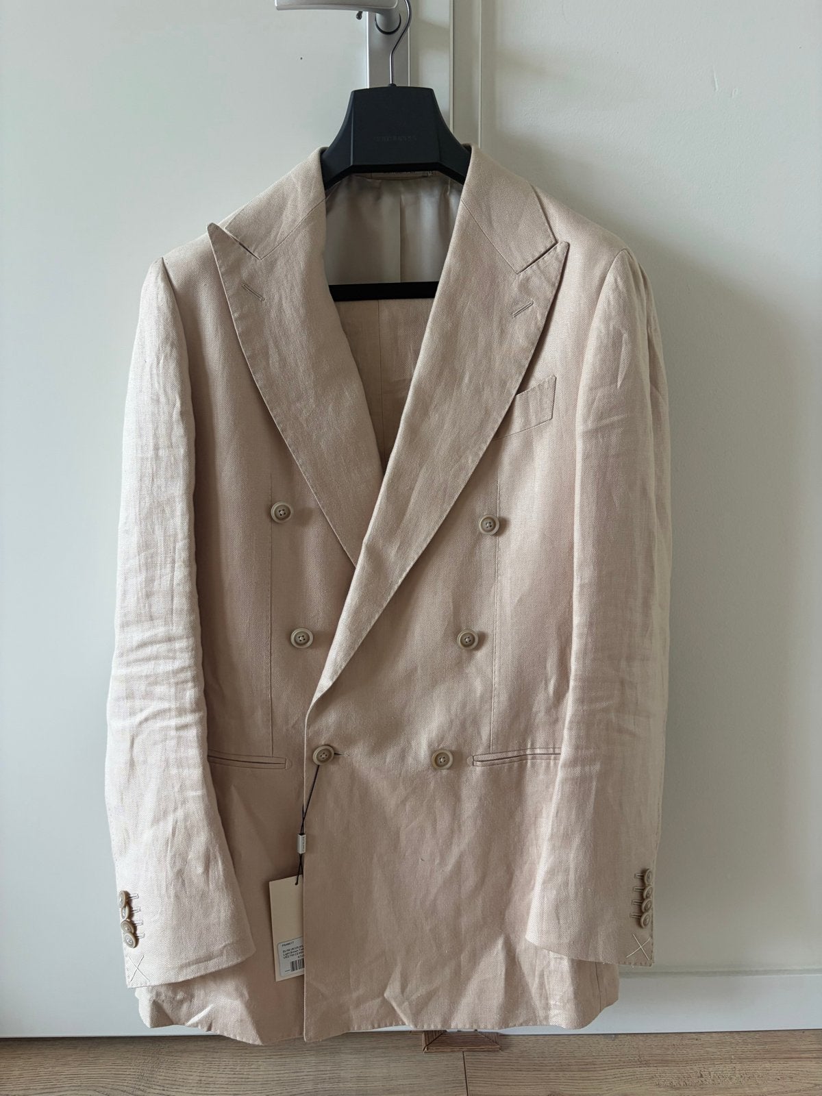 Suitsupply Havana Double Breasted Pak - Lichtbruin, Ophalen of Verzenden, Nieuw, Overige maten, Bruin