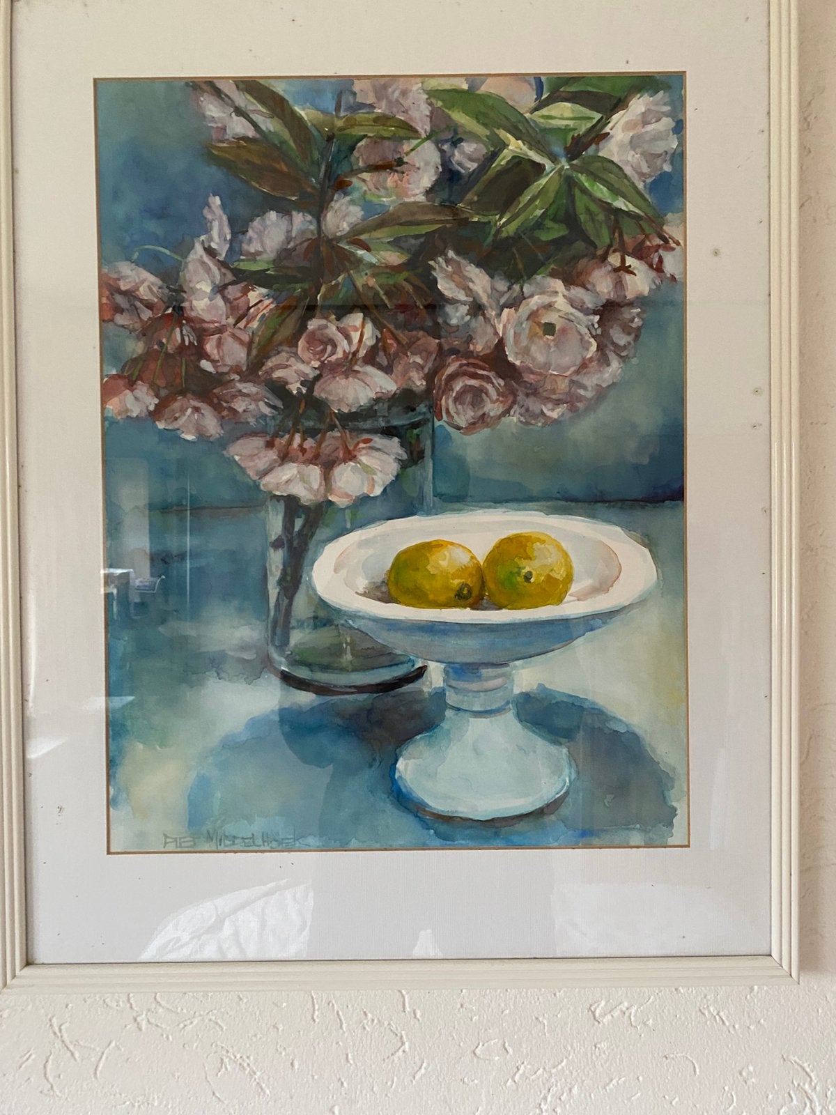 Aquarel van P. Middelhoek uit Brielle ., Antiek en Kunst, Ophalen