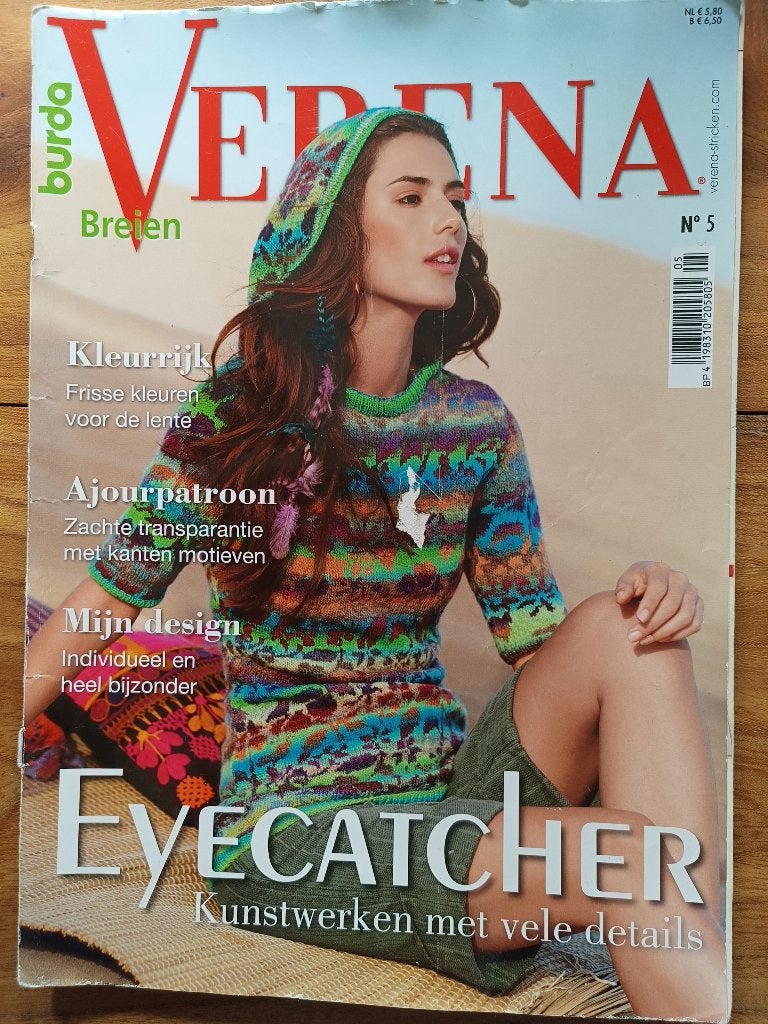 Burda Verena Breien Zomer 2011 breien patronen, Ophalen of Verzenden, Zo goed als nieuw, Breien, Patroon of Boek