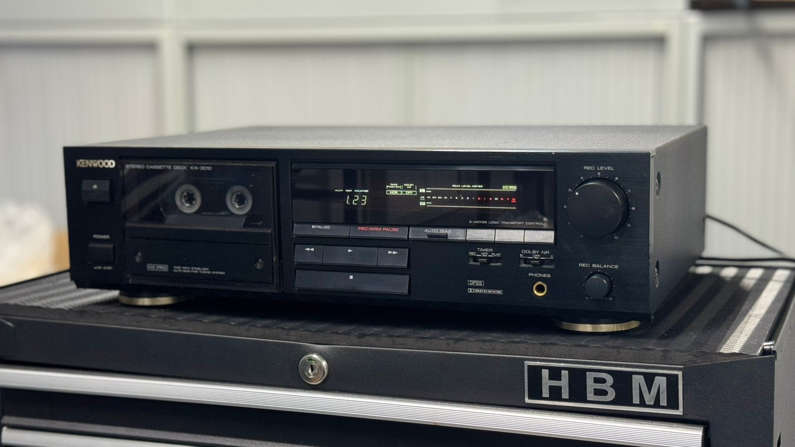 Kenwood KX-3010, Ophalen of Verzenden, Enkel, Kenwood, Tape counter