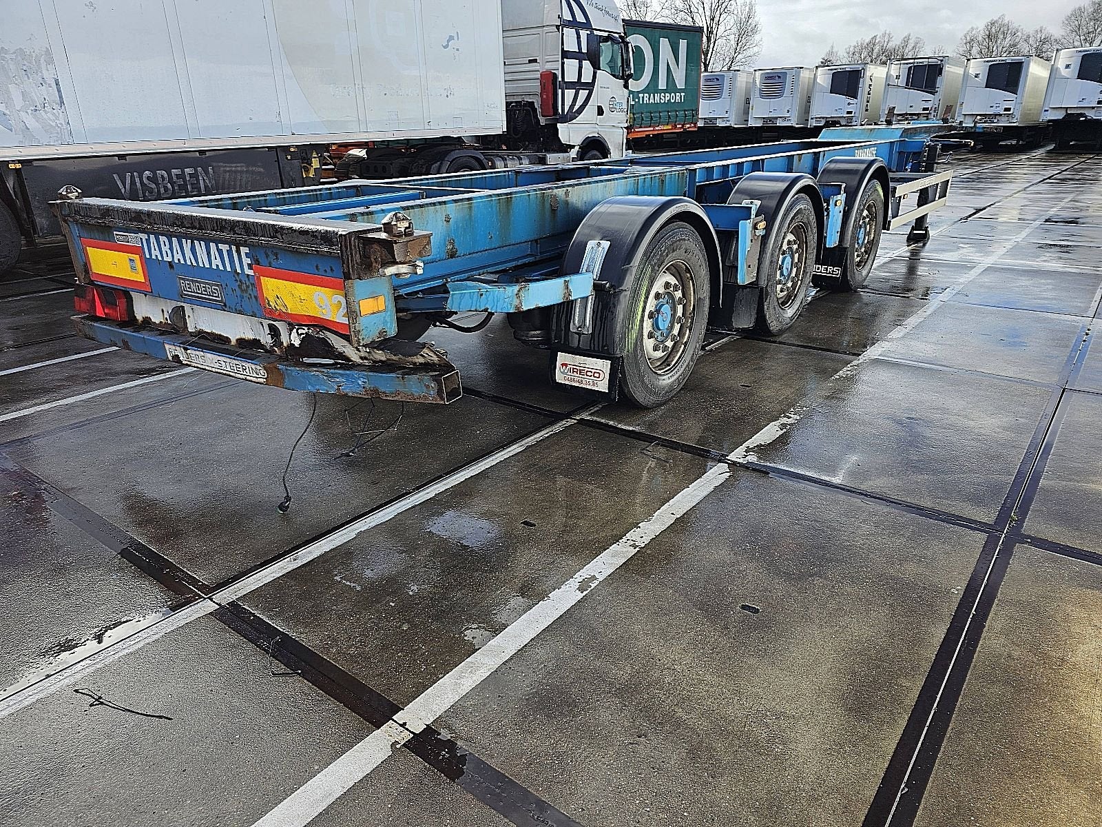 RENDERS CHASSIS, Auto's, Vrachtwagens, Overige kleuren, Bedrijf, Aanhangers en Opleggers, Te koop