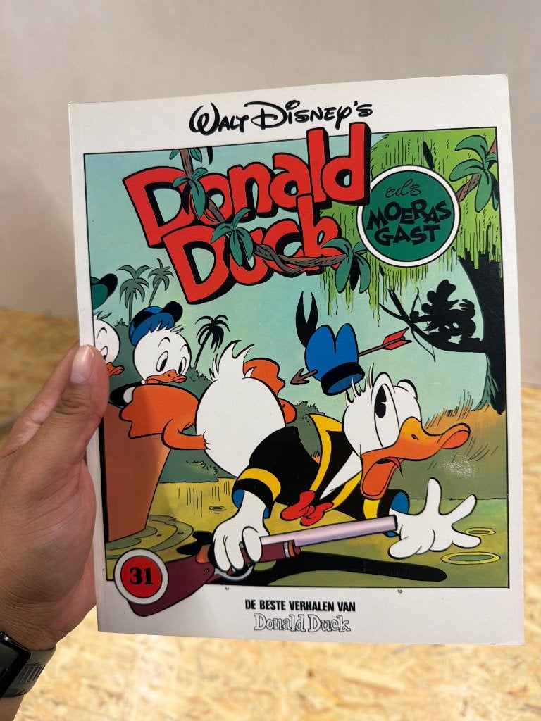 Donald Duck als Moerasgast - nr. 31, Eén stripboek, Ophalen of Verzenden, Gelezen
