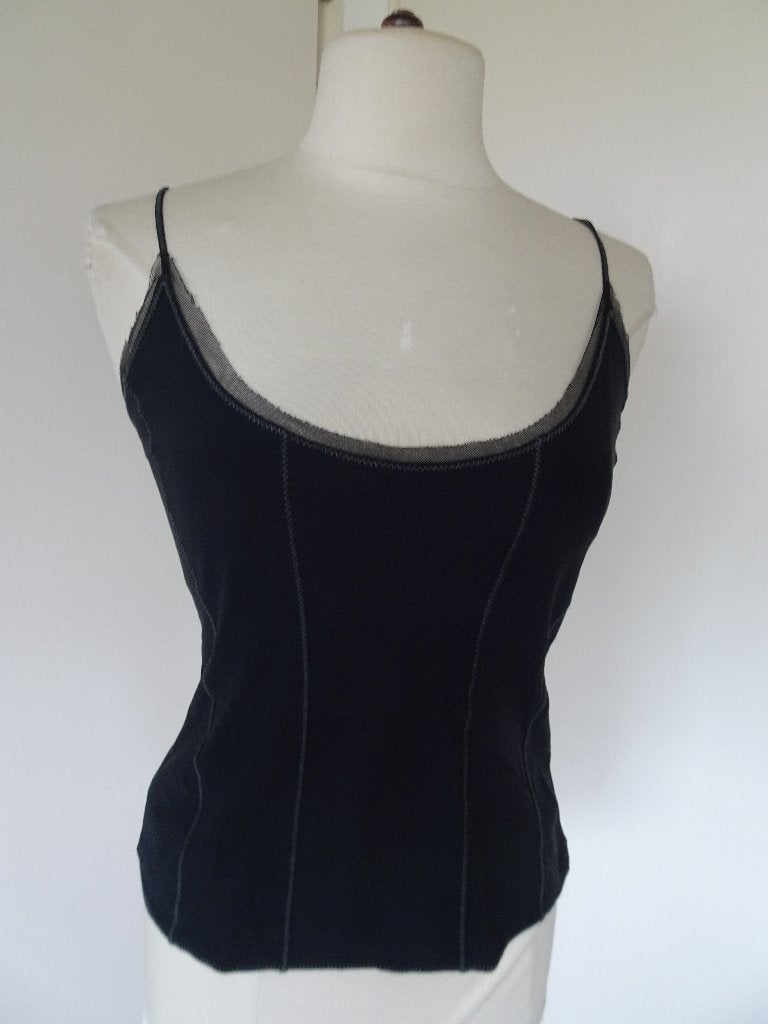 STRETCH TOP VAN JUST-B MAAT M, Maat 38/40 (M), Zwart, Ophalen of Verzenden, Zo goed als nieuw
