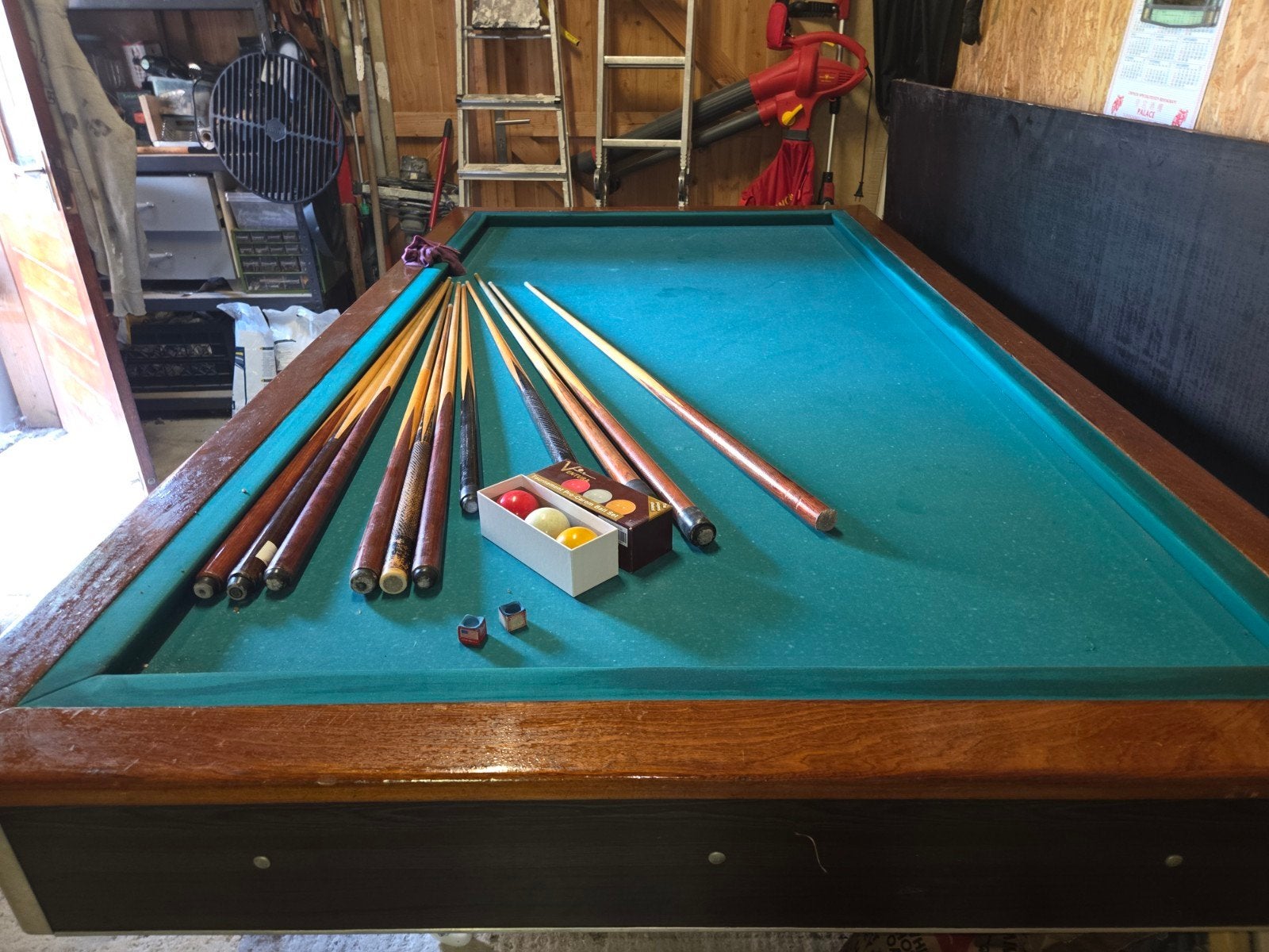 Verwarmd biljarttafel, Ophalen of Verzenden, Gebruikt, Biljarttafel