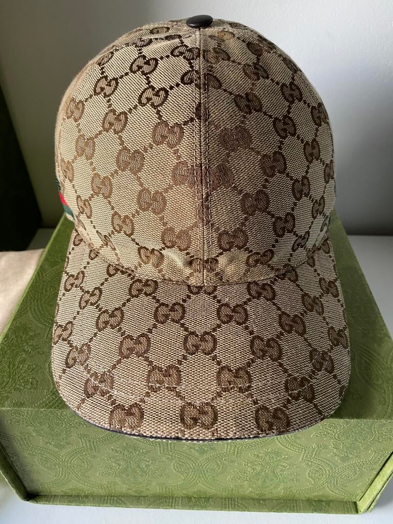Gucci pet, Kleding | Heren, Ophalen of Verzenden, Zo goed als nieuw, 58 of 59 cm (L, 7¼ of ⅜ inch)