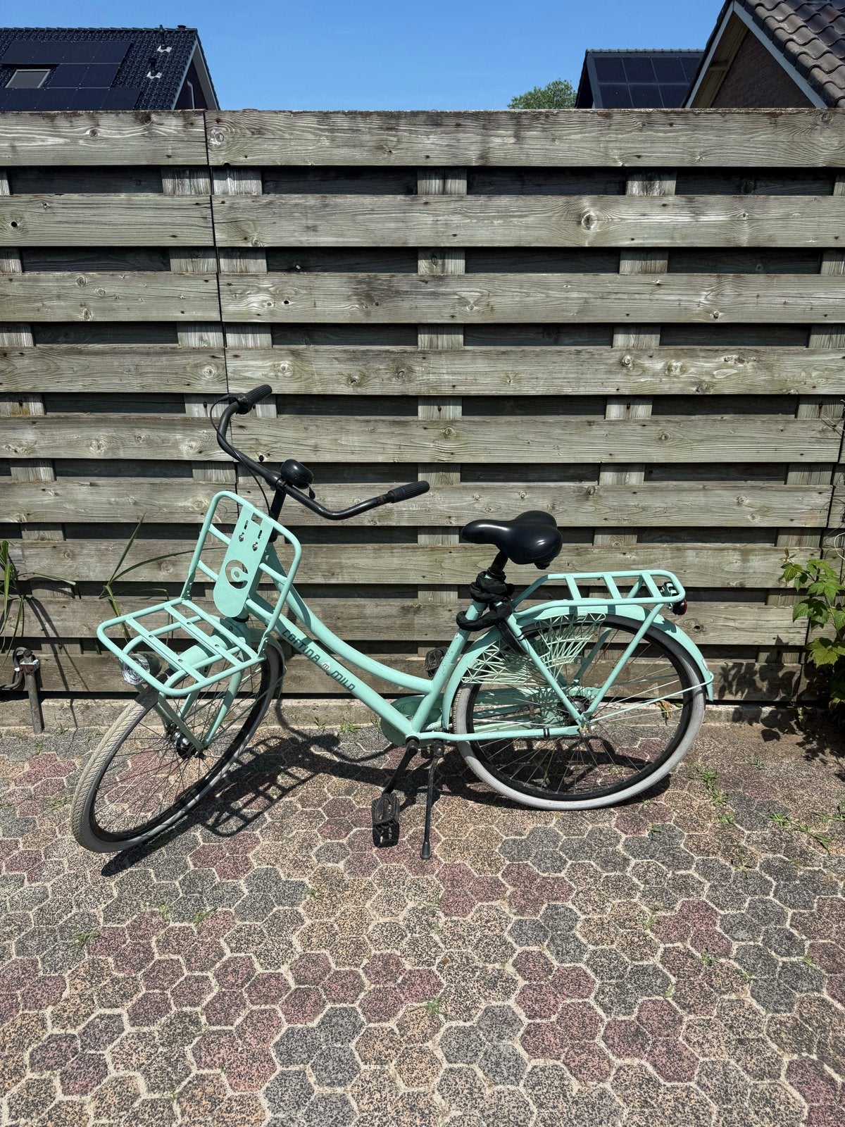 Cortina Milo damesfiets met kettingslot, Gebruikt, Velgrem, 50 tot 53 cm, Ophalen