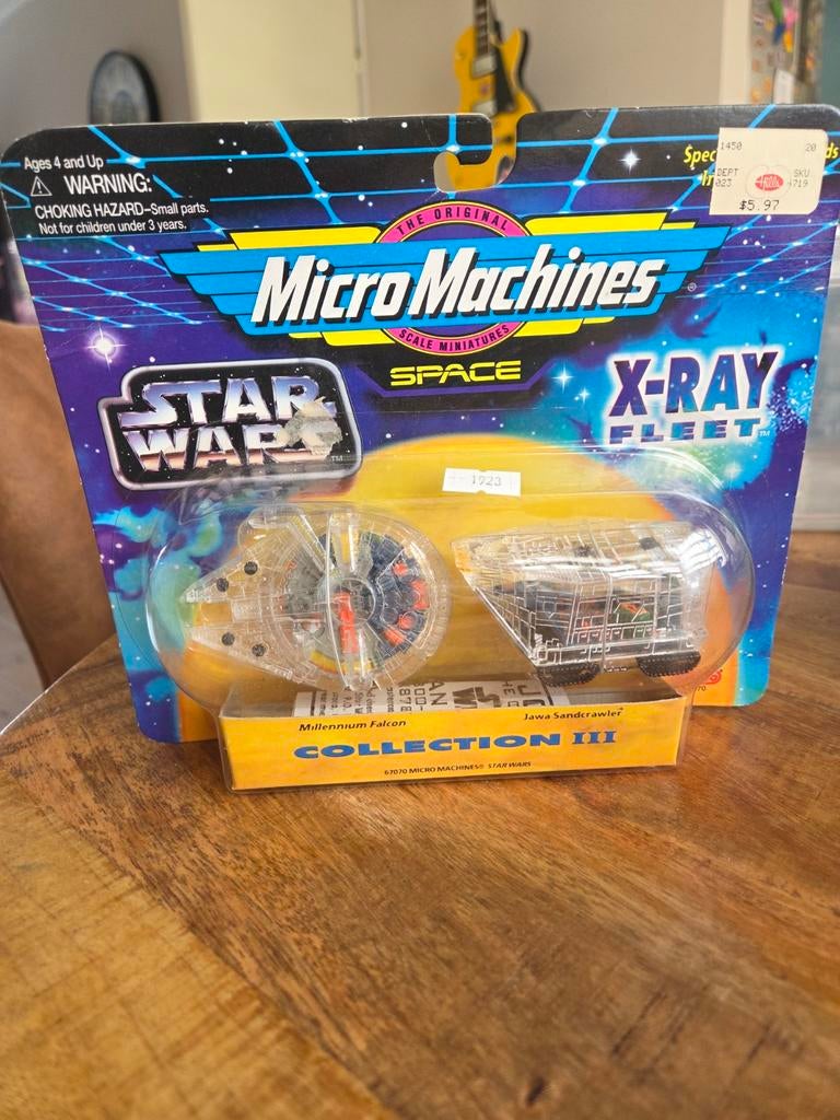 Star Wars micro machines space X-ray fleet Millennium Falcon, Verzamelen, Star Wars, ., Ophalen of Verzenden, ., .