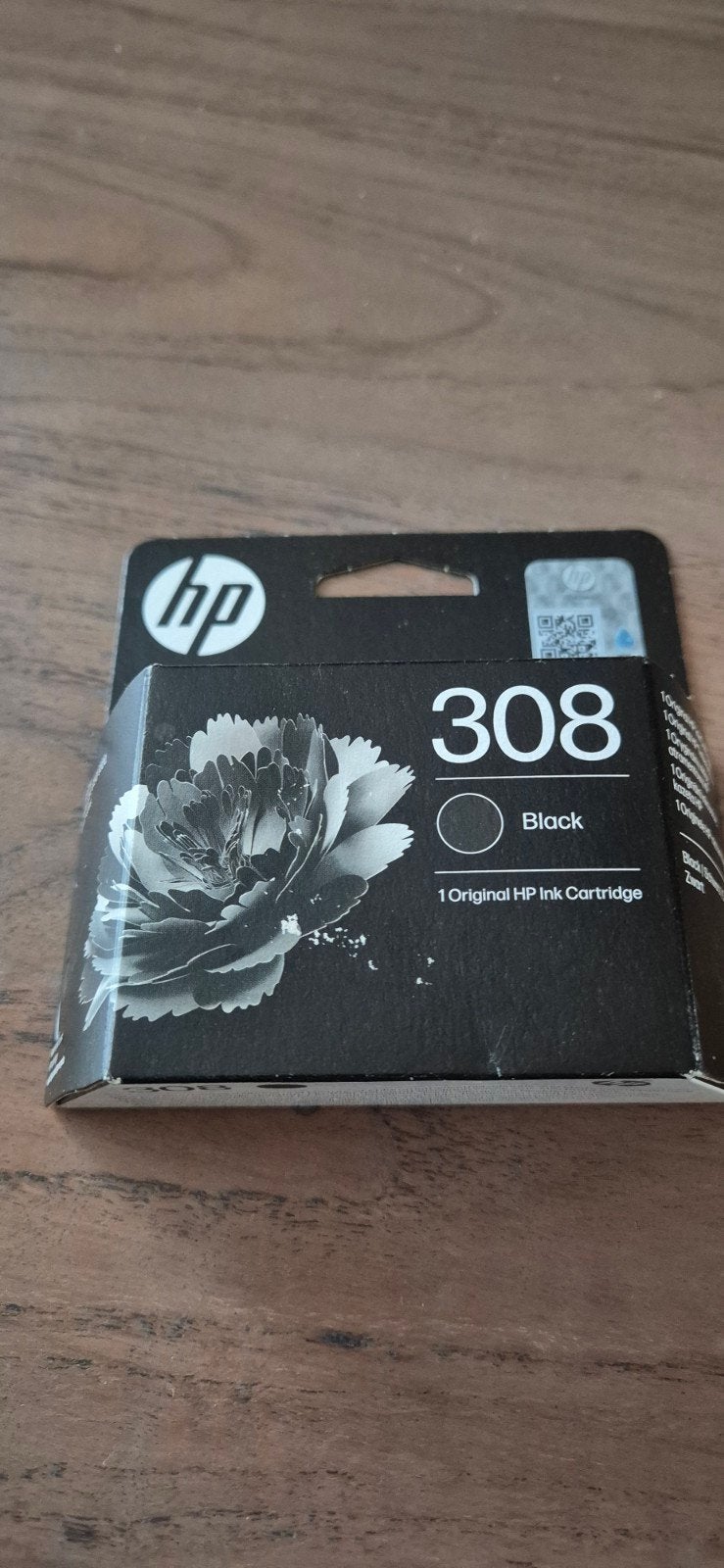HP 308 Zwarte Originele Inktcartridge, Ophalen of Verzenden, Nieuw, HP