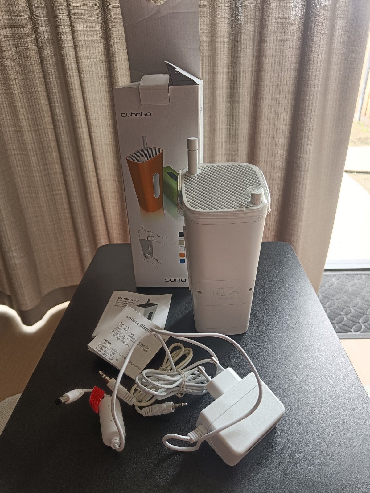 Sonoro CuboGo draagbare designradio, ongebruikt, compleet, Overige merken, Soundbar, Nieuw, Ophalen of Verzenden