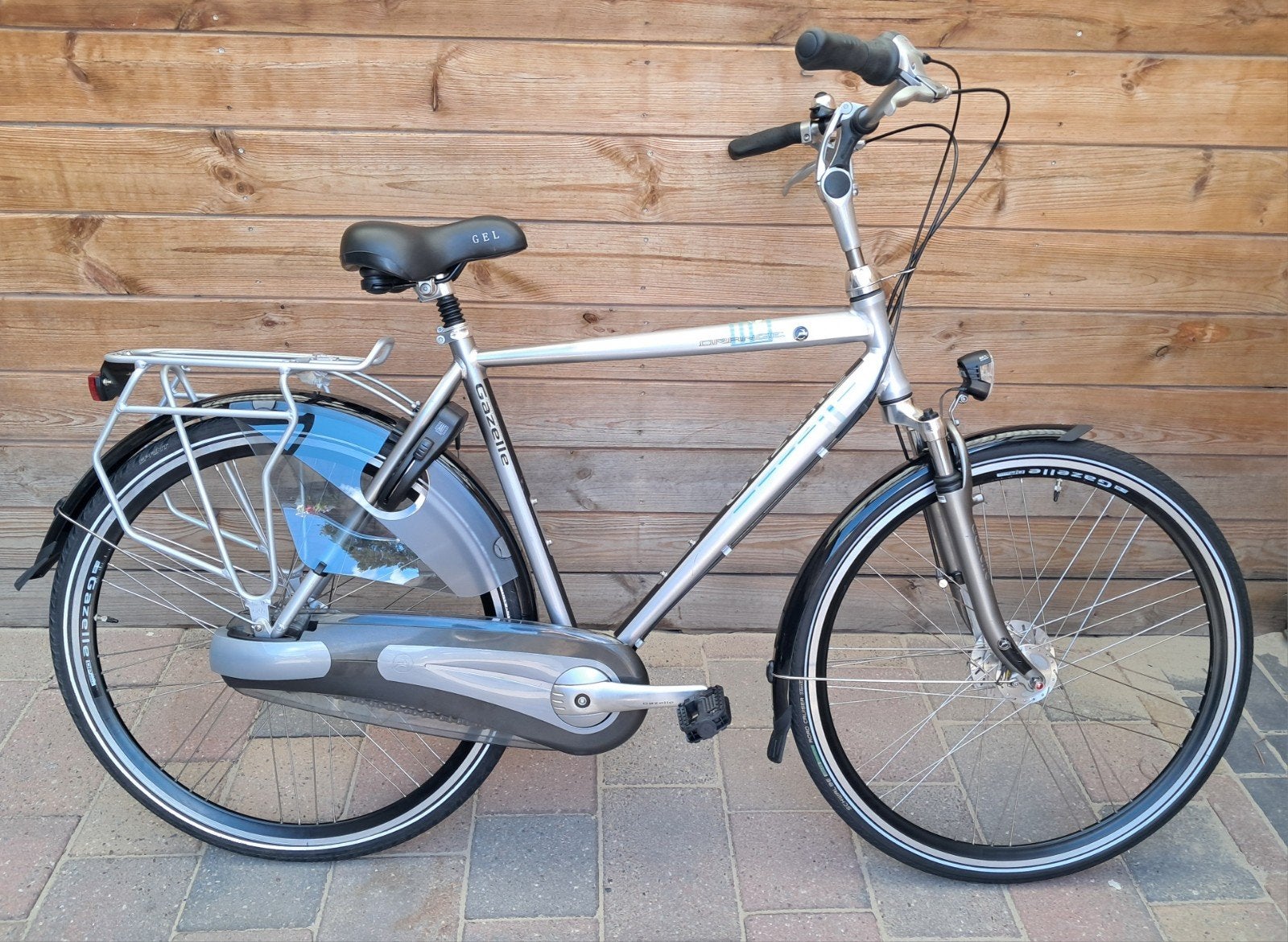 Te Koop Gazelle orange herenfiets Rijklaar, Versnellingen, Ophalen of Verzenden, Zo goed als nieuw, 57 tot 61 cm
