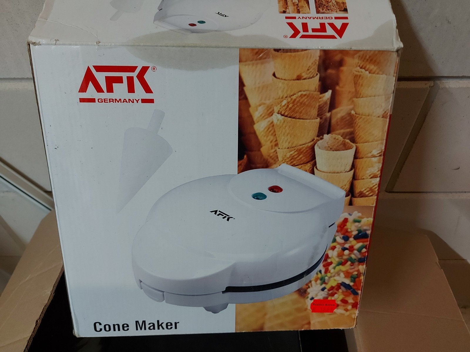 AFK Germany IJshoorntjesmaker - Cone Maker, Witgoed en Apparatuur, Ophalen, Gebruikt
