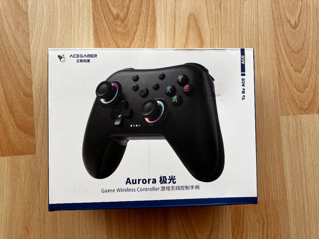 AceGamer Aurora Wireless Controller, Computers en Software, Joysticks, Ophalen of Verzenden, Nieuw, Aurora