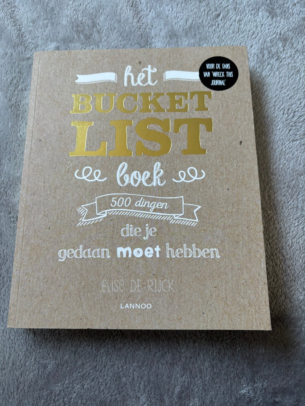 Elise De Rijck - Het Bucketlist boek, Elise De Rijck, Ophalen of Verzenden, Zo goed als nieuw, Mode algemeen