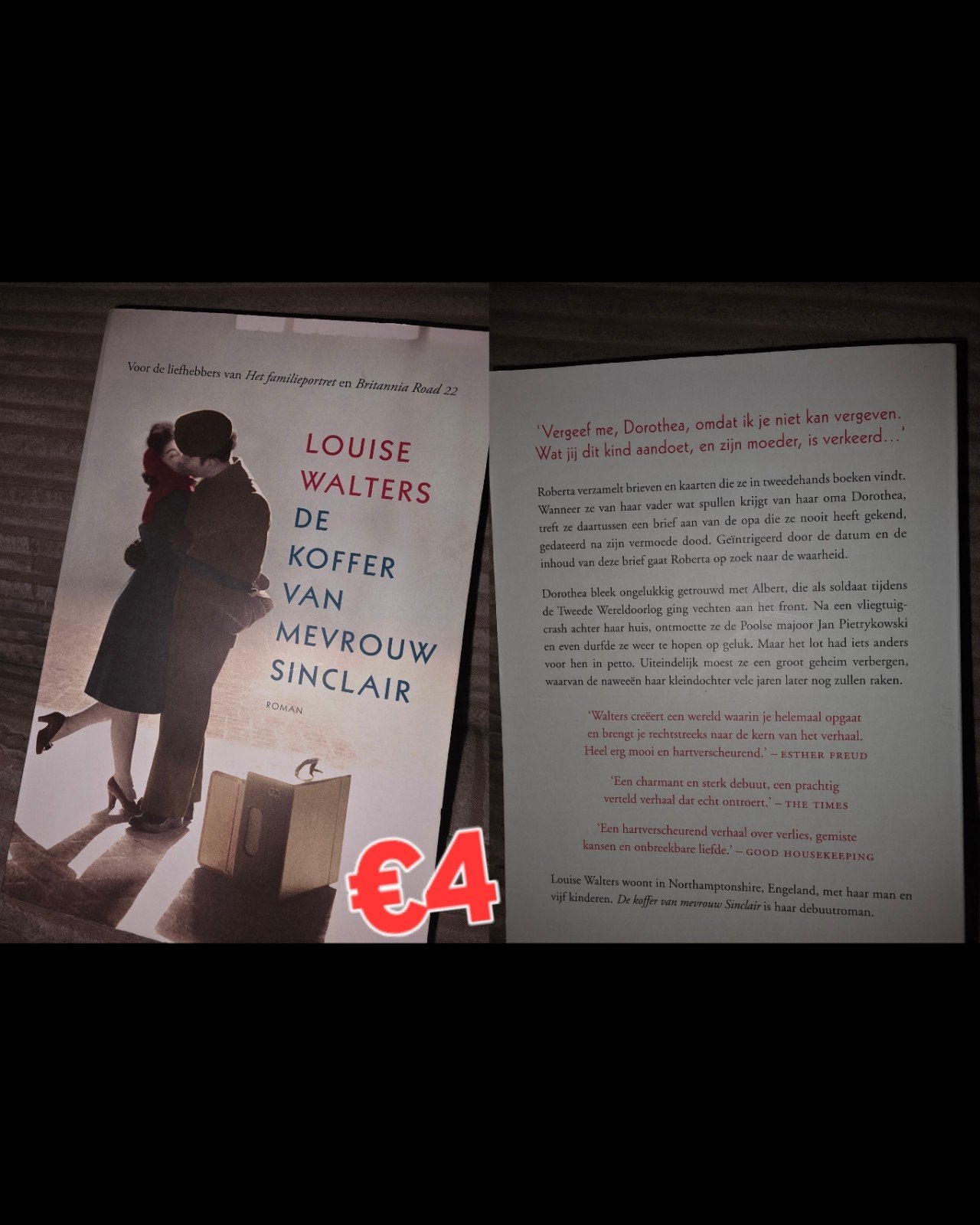Louise walters De koffer van mevrouw sinclair, Ophalen