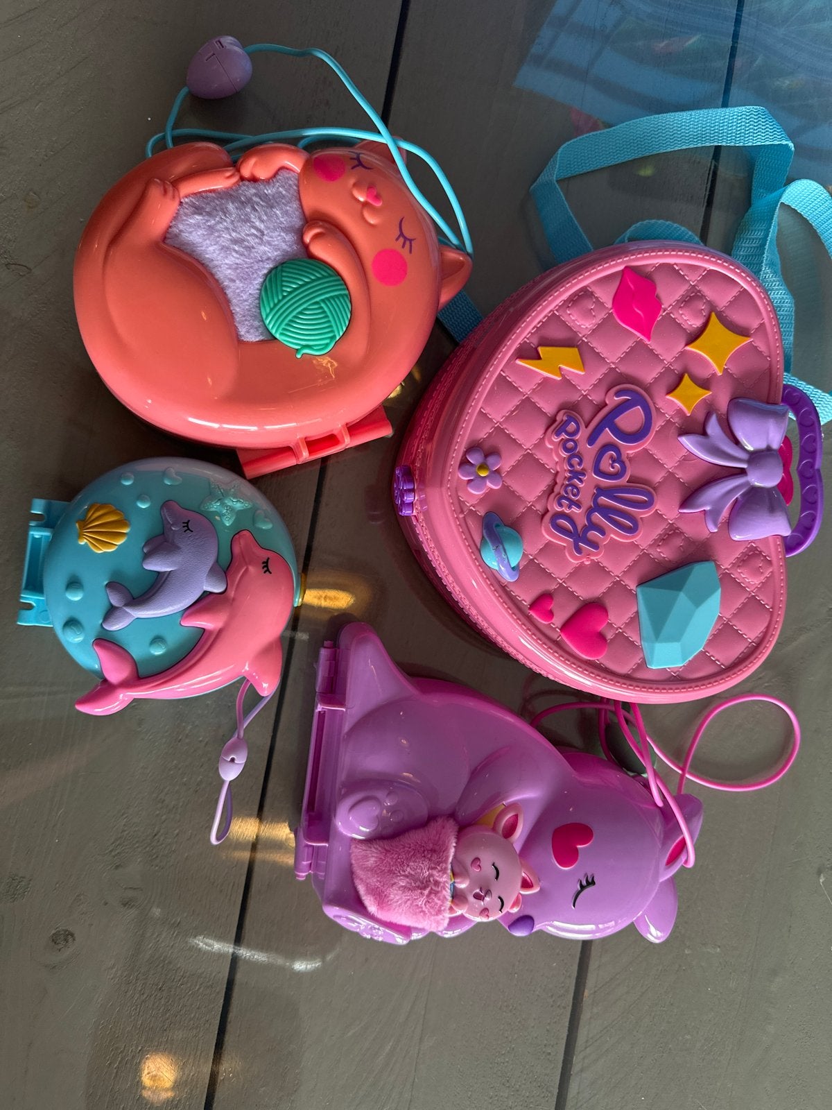 Polly Pocket Speelsets - 4 stuks, Ophalen of Verzenden, Gebruikt, Meisje