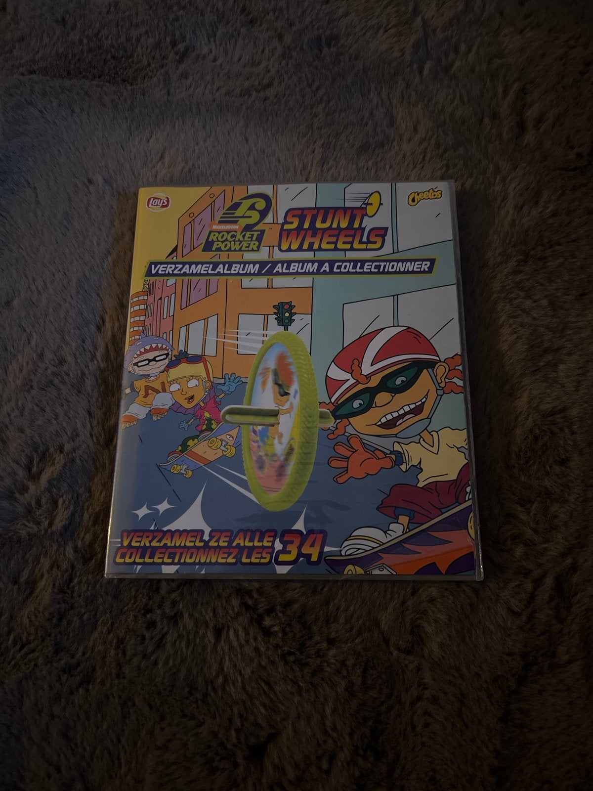Rocket Power Stunt Wheels verzamelalbum met Stunt Wheels, Ophalen of Verzenden, Gebruikt