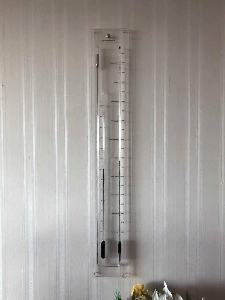 Contrabarometer, Audio, Tv en Foto, Weerstations en Barometers, Ophalen, Zo goed als nieuw, Barometer