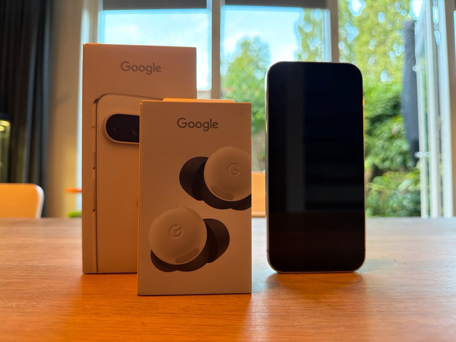 Pixel 9 Pro 256 porselein + Buds Pro 2 + Peak Design, Ophalen of Verzenden, Zo goed als nieuw, 6 megapixel of meer, Overige modellen
