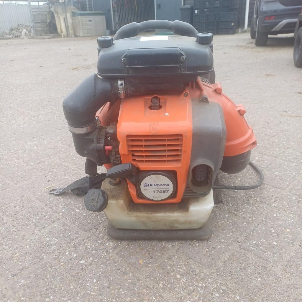Husqvarna bladblazer, Tuin en Terras, Bladblazers, Ophalen, Gebruikt, Benzine