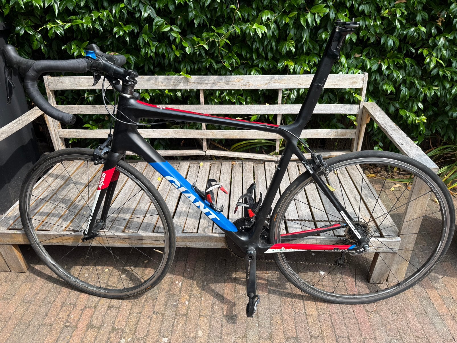 Giant TCR - XL, Fietsen en Brommers, Fietsen | Racefietsen, Ophalen, 28 inch, Gebruikt, Carbon