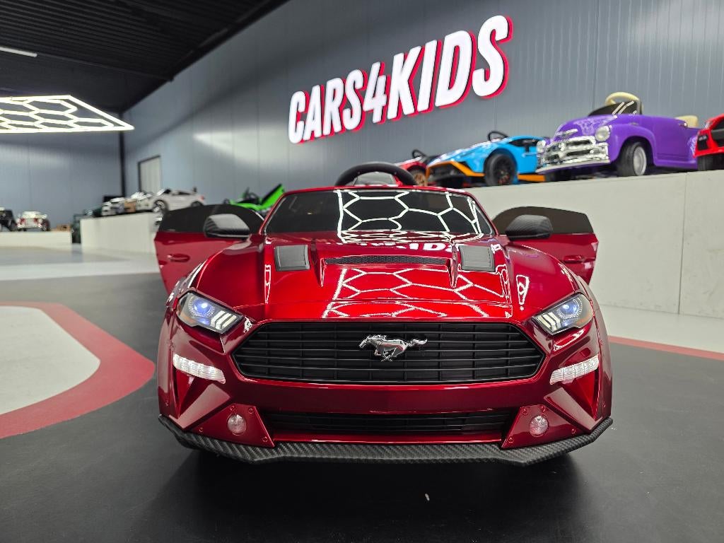 Kinderauto Ford Mustang - 24 volt - Drift - verlichting - RC, Kinderen en Baby's, Ophalen of Verzenden, Nieuw, Afstandsbediening