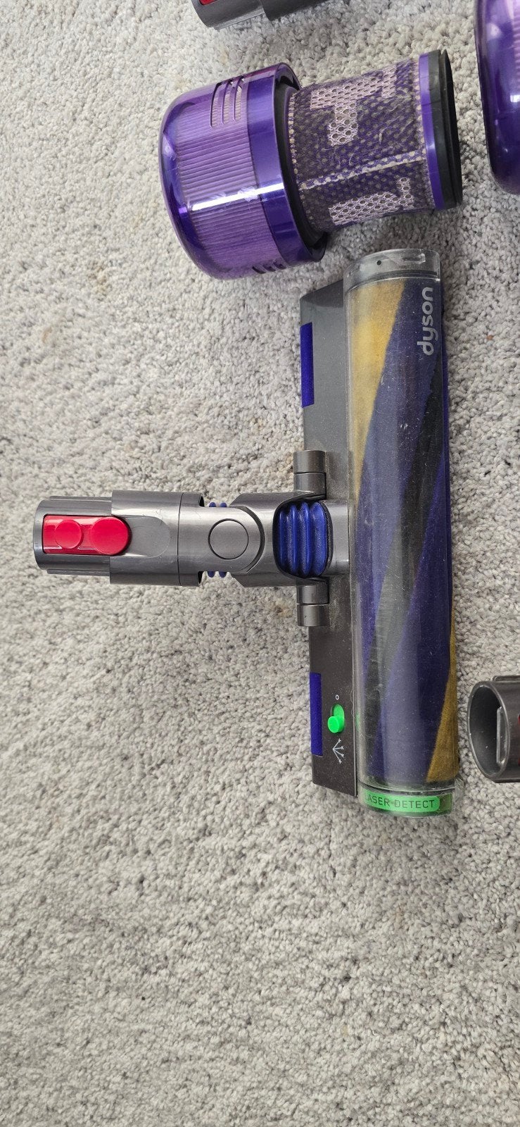 Foto 4 van Dyson V12 Detect Slim Absolute steelstofzuiger