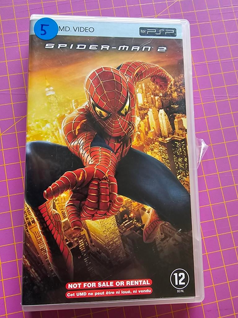 Spider-Man 2 UMD Video voor PSP, Vanaf 12 jaar, Ophalen of Verzenden, Gebruikt