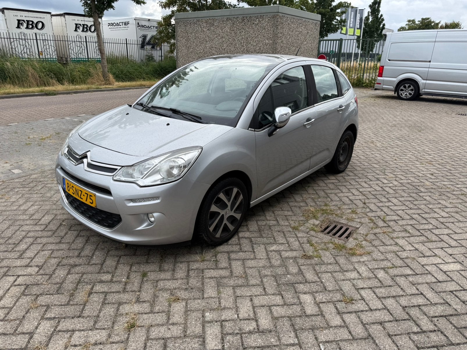 Citroën C3 1.2 VTI, Auto diversen, Schadeauto's, 1199 cc, Handgeschakeld, Ophalen of Verzenden, Zilver of Grijs