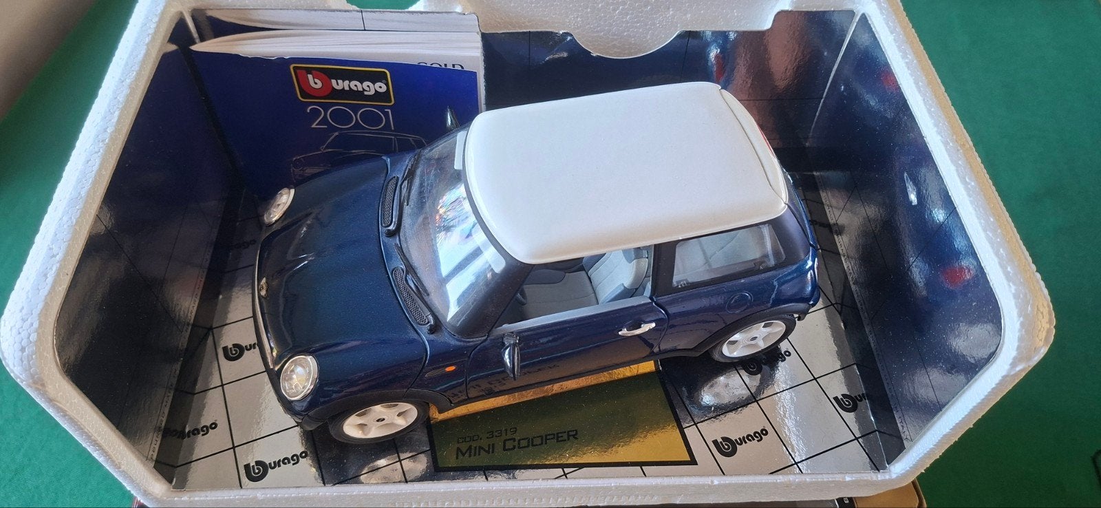 Modelauto Mini Cooper, Ophalen of Verzenden, Nieuw, Auto, Bburago