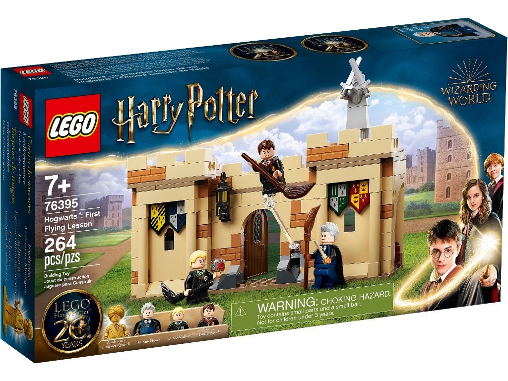 Lego Harry Potter 76395 Zweinstein: Eerste vliegles, Ophalen of Verzenden, Nieuw, Complete set, Lego