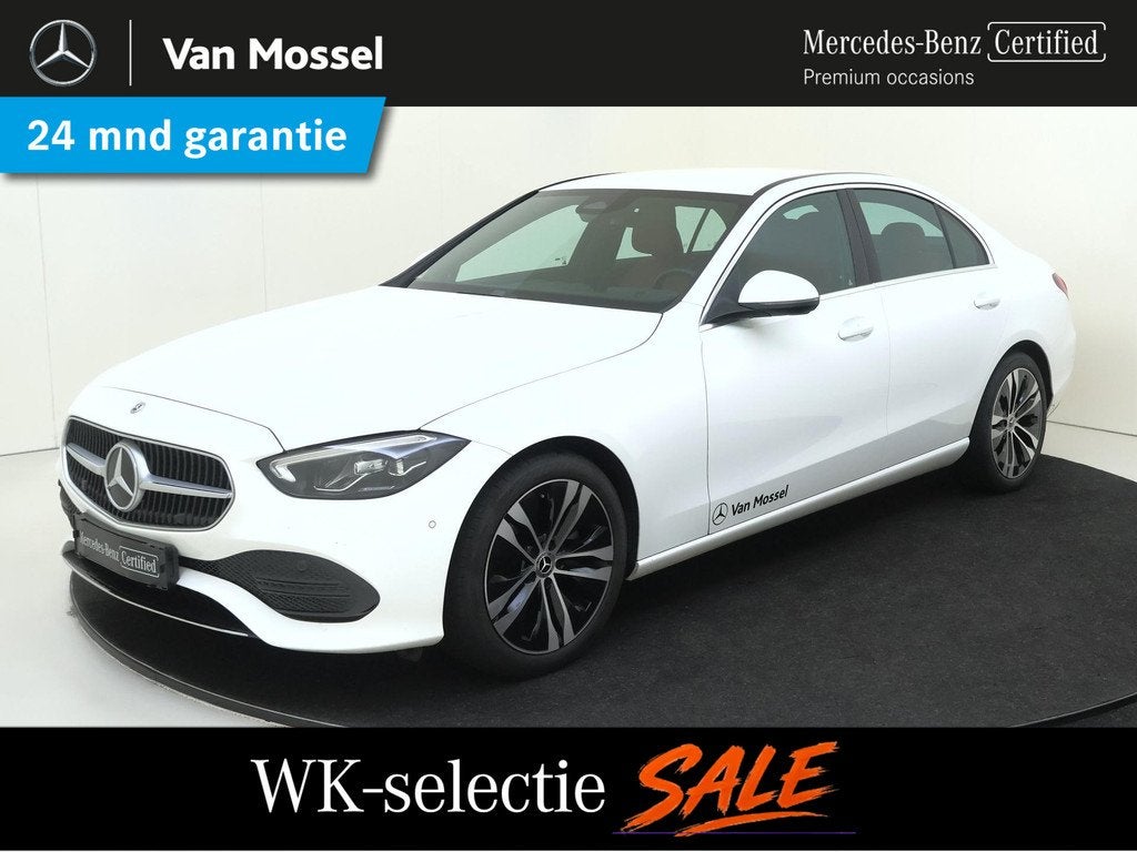 Mercedes-Benz C-klasse 180 Luxury Line, Auto's, Automaat, Achterwielaandrijving, Euro 6, 4 cilinders