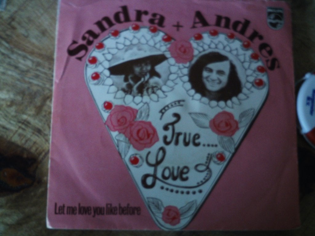 sandra & andres - true love 3jun, 7 inch, Single, Ophalen of Verzenden, Pop