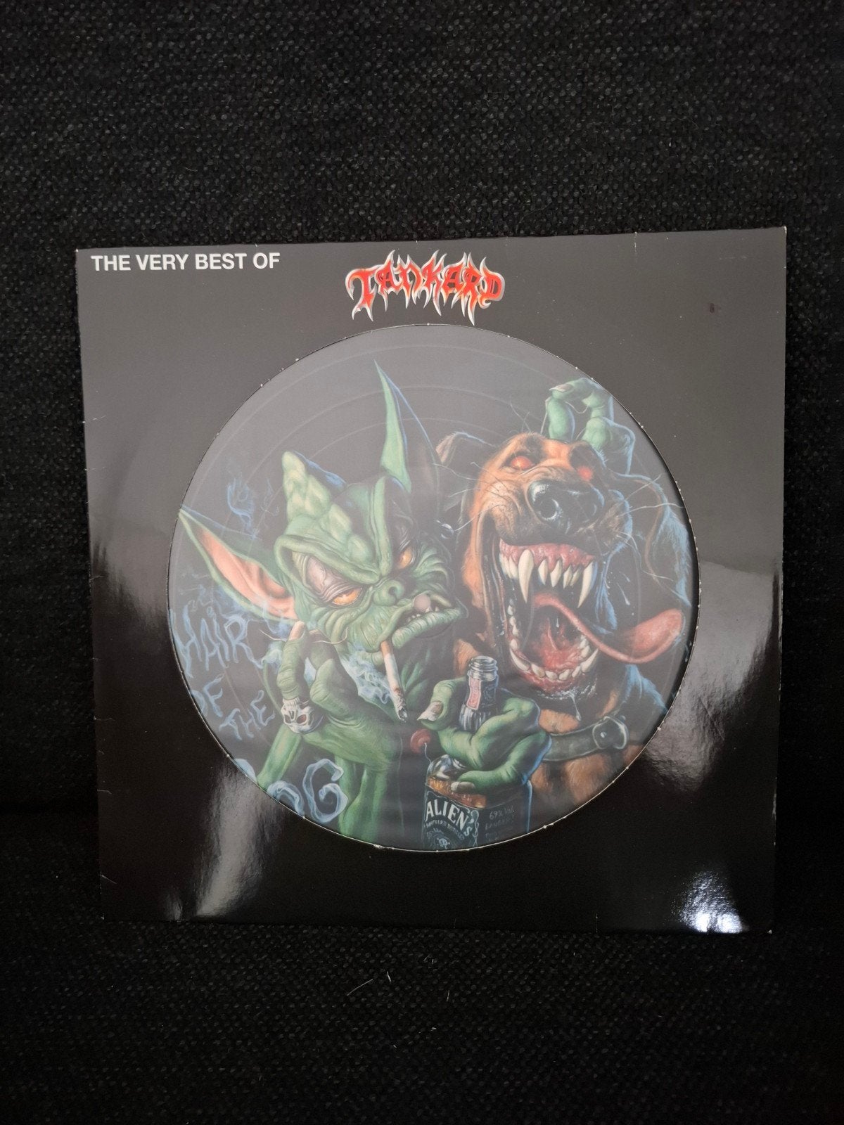 Tankard- Hair of the dog picture disc lp, Ophalen of Verzenden, Zo goed als nieuw