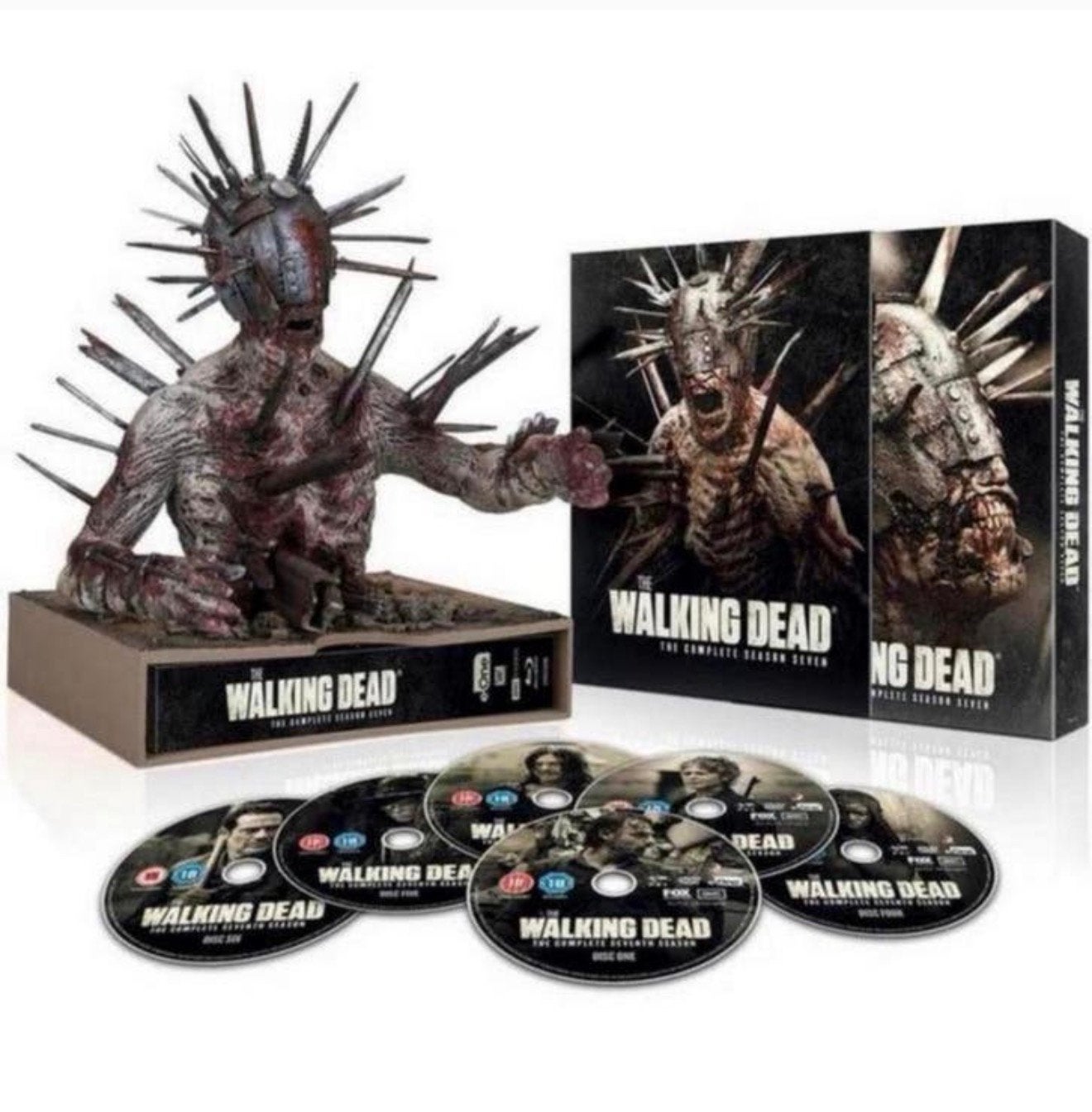 The Walking Dead Seizoen 7 Gelimiteerde Spike Walker Blu-ray, Ophalen of Verzenden, H, H, H