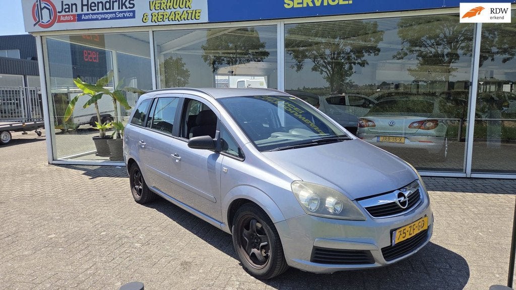 Opel Zafira 1.6 Business, Auto's, Voorwielaandrijving, Gebruikt, 4 cilinders, Startonderbreker